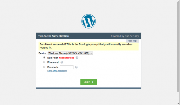 3-Install Duo Security WordPress-13