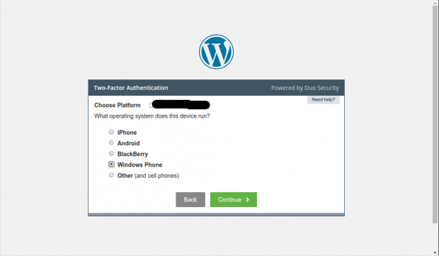 3-Install Duo Security WordPress-9