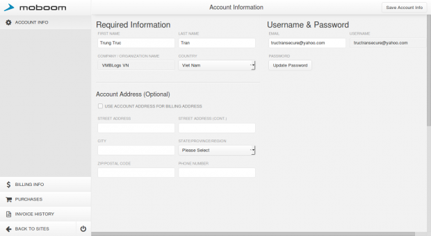 2.Moboom-Account Information-1