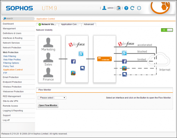 5-Sophos UTM Home-Web Protection-Application Control-1