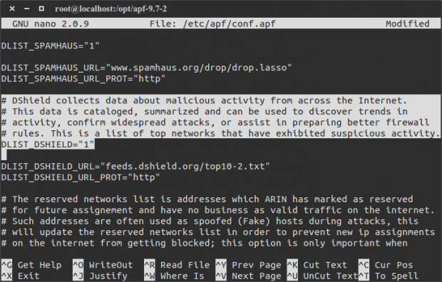 6-Secure-CentOS-VPS-APF-9