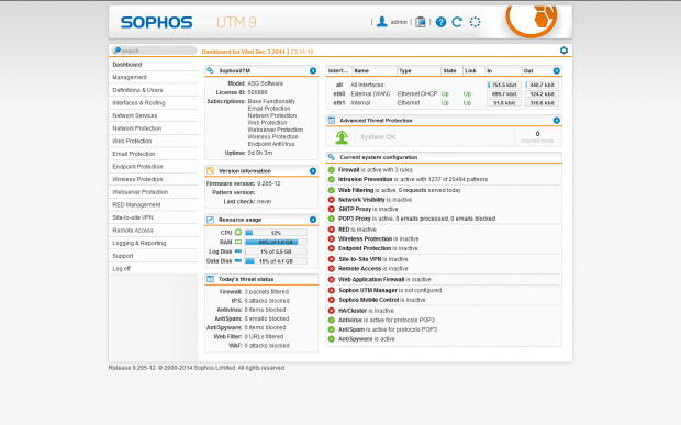 Sophos UTM Home - Initiation 13