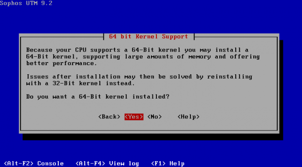 Sophos UTM Home-Installation-10