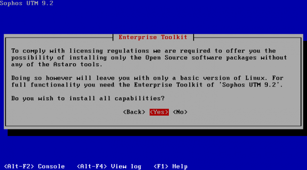 Sophos UTM Home-Installation-11