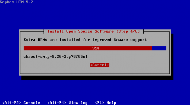 Sophos UTM Home-Installation-13