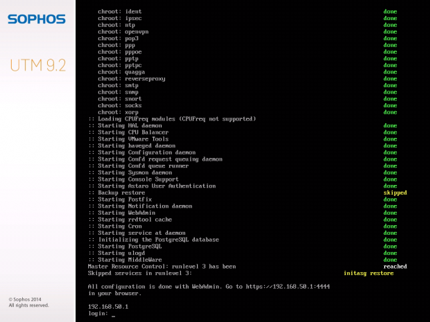 Sophos UTM Home-Installation-15