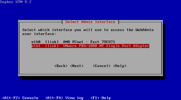 Sophos UTM Home-Installation-8