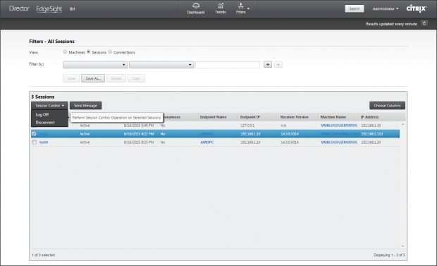 Citrix Director - 11