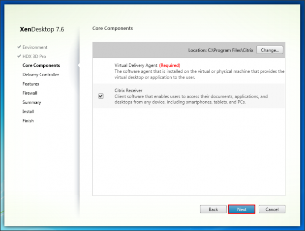 Install VDA Windows 7 - 5