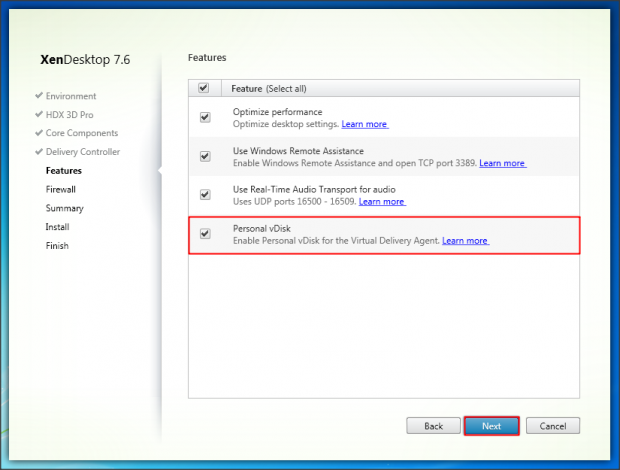 Install VDA Windows 7 - 7