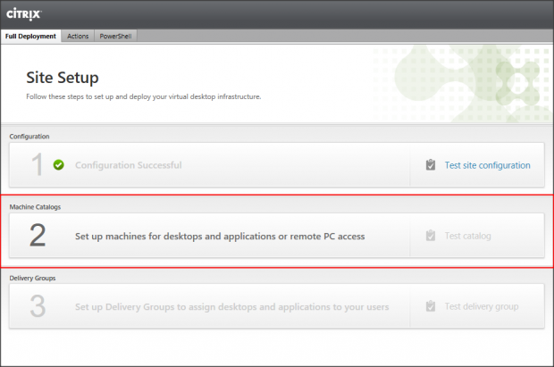 Machine Catalog Desktop OS - 1