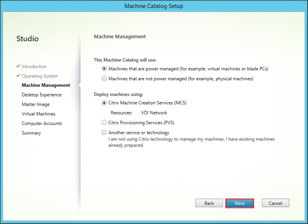 Machine Catalog Desktop OS - 4