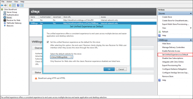 StoreFront Configure Store - 5