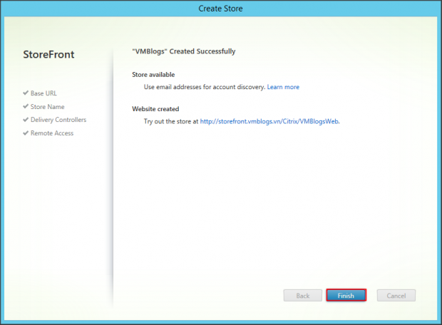 Storefront Deployment - 9